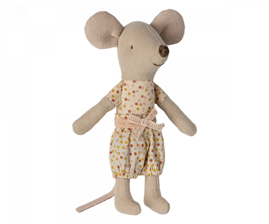 Kleine Schwester-Maus in Streichholzschachtel, Maileg