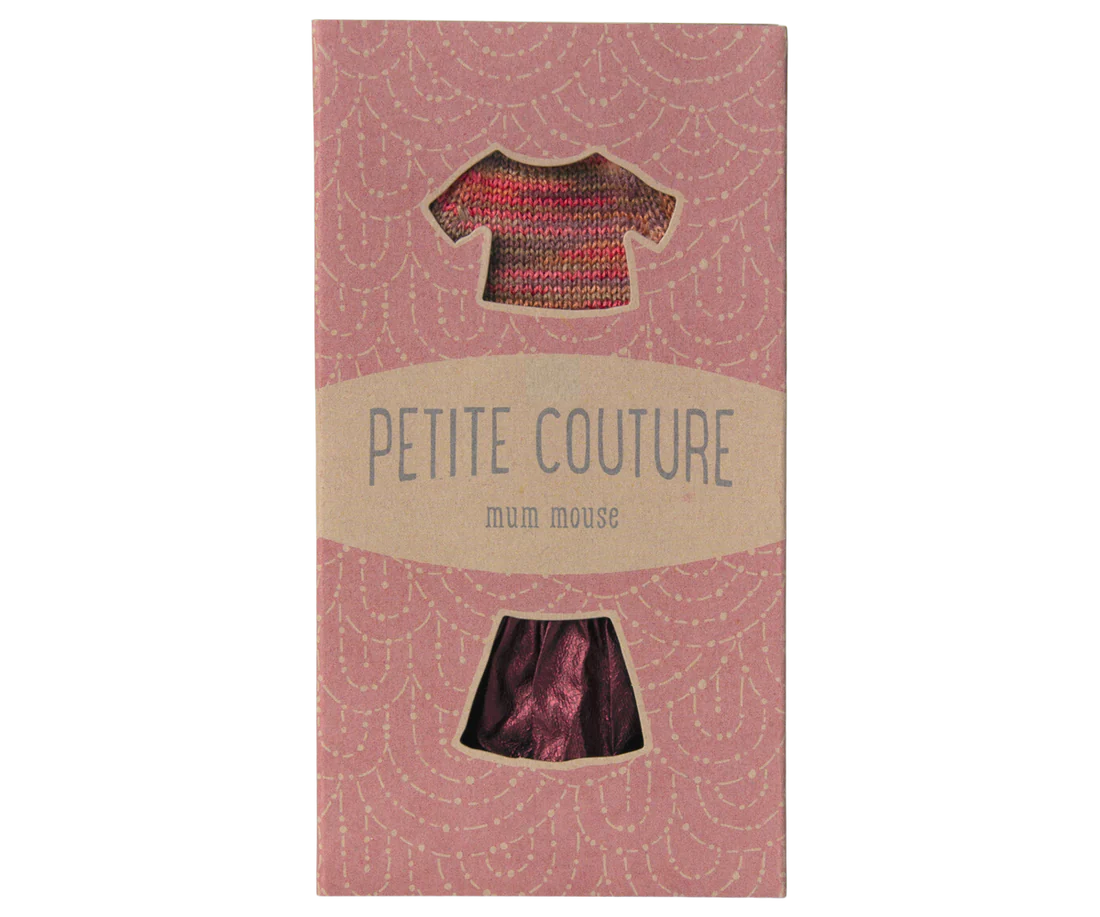Rock und Strickbluse, Mama Maus, Maileg