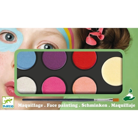 Djeco, Kinderschminken: 6 Farben - Sweet