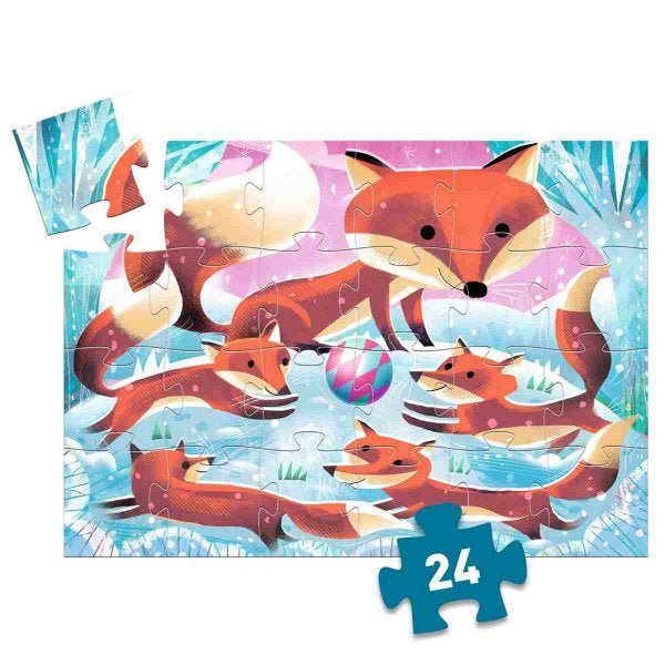 Puzzle: Fuchs - 24 Teile, Djeco