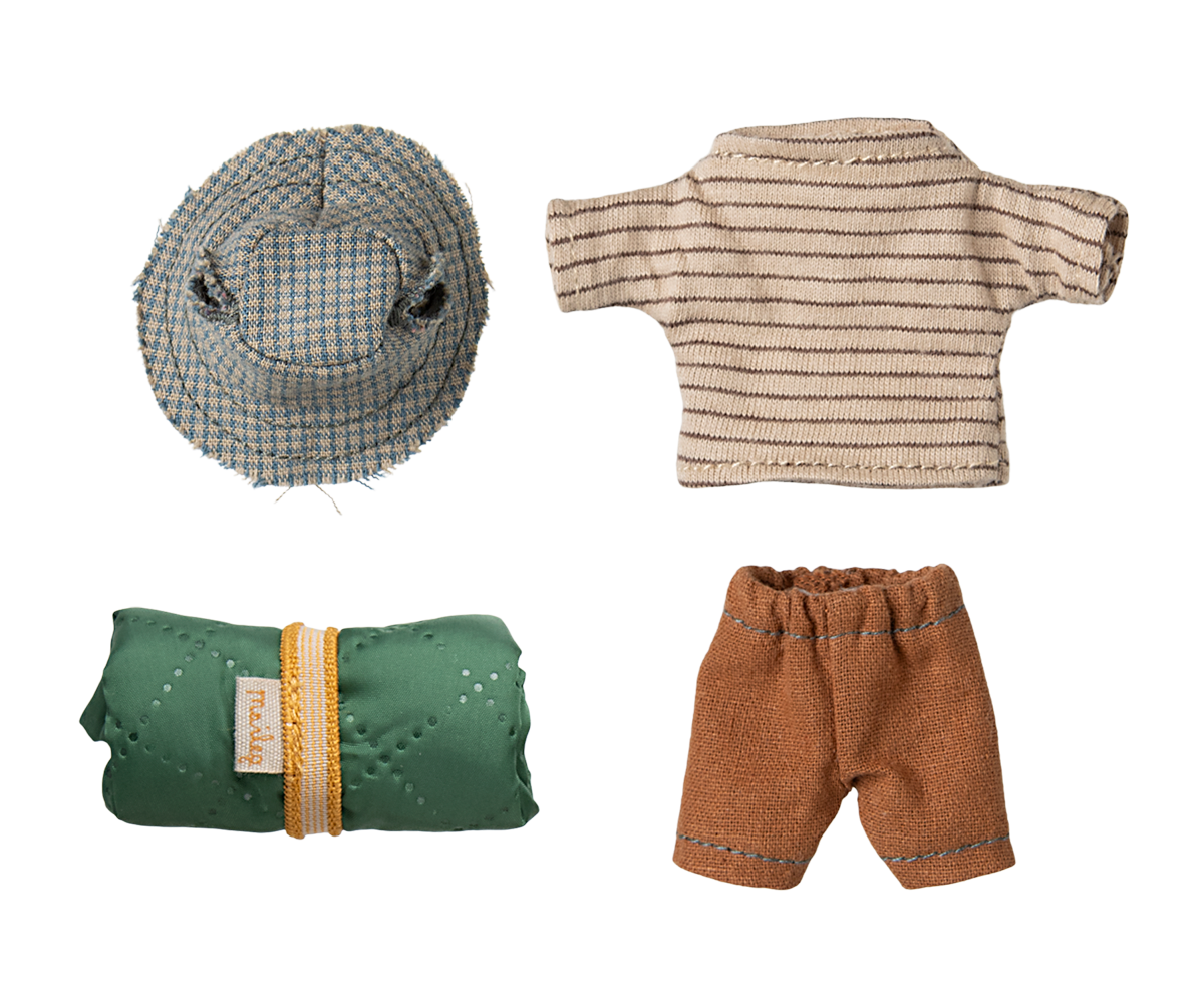 Großer Bruder-Maus CAMPER, Maileg