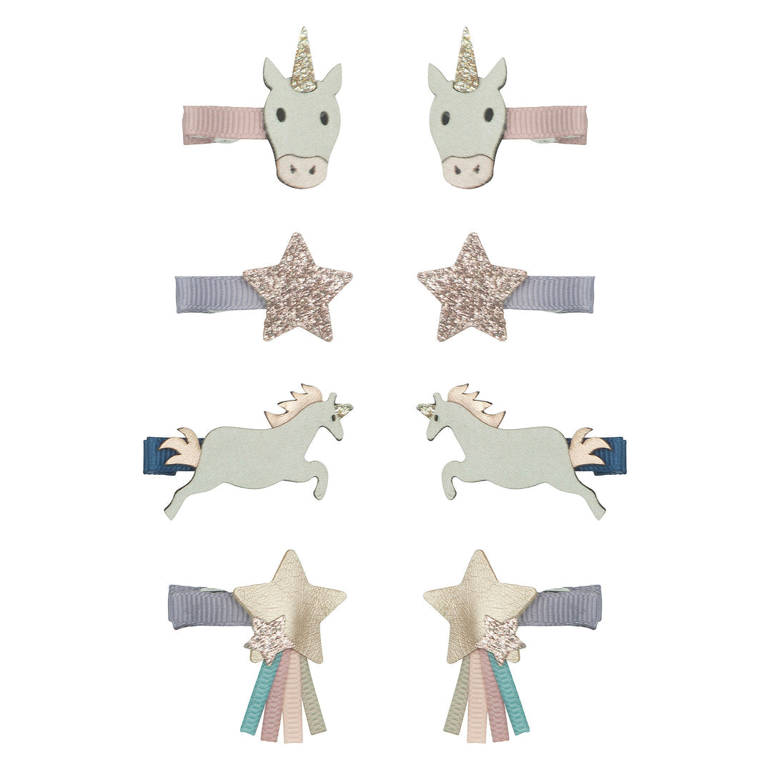 Mimi & Lula, Haarspangen Clips, Einhorn mini clips