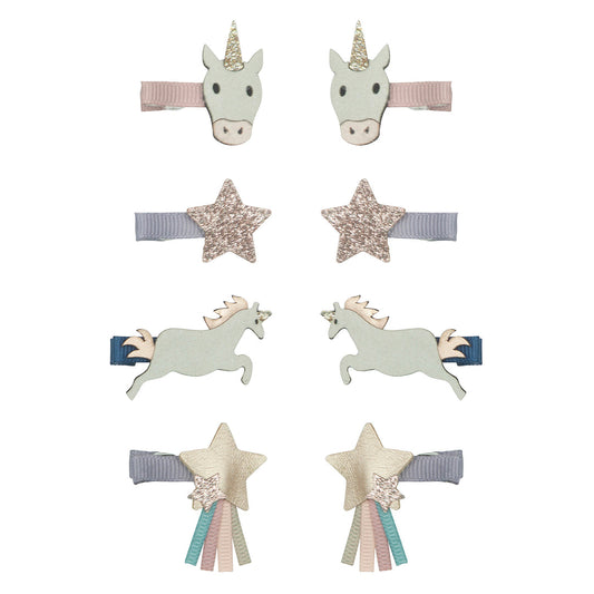 Mimi & Lula, Haarspangen Clips, Einhorn mini clips