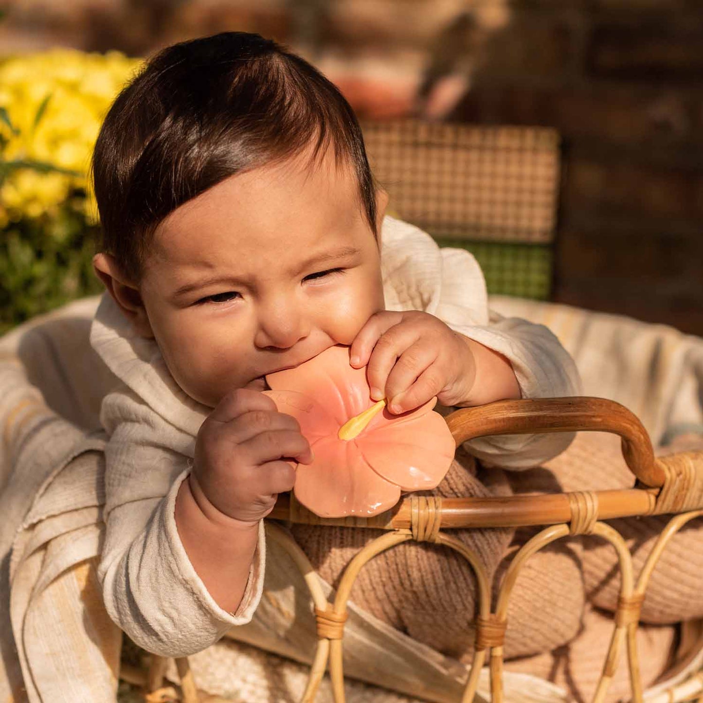 Oli & Carol, Bad und Beißspielzeug, Sun the Sunflower Baby Teether