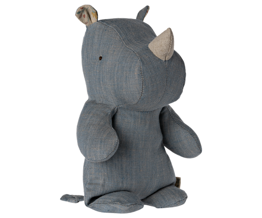 Maileg, Safari friends, Kleines Nashorn - Blau/Sand