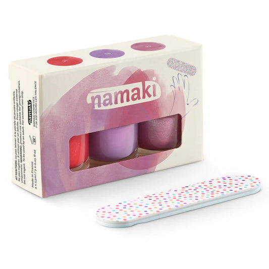 Namaki, Kindernagellack 3er Set, Frucht Sorbet