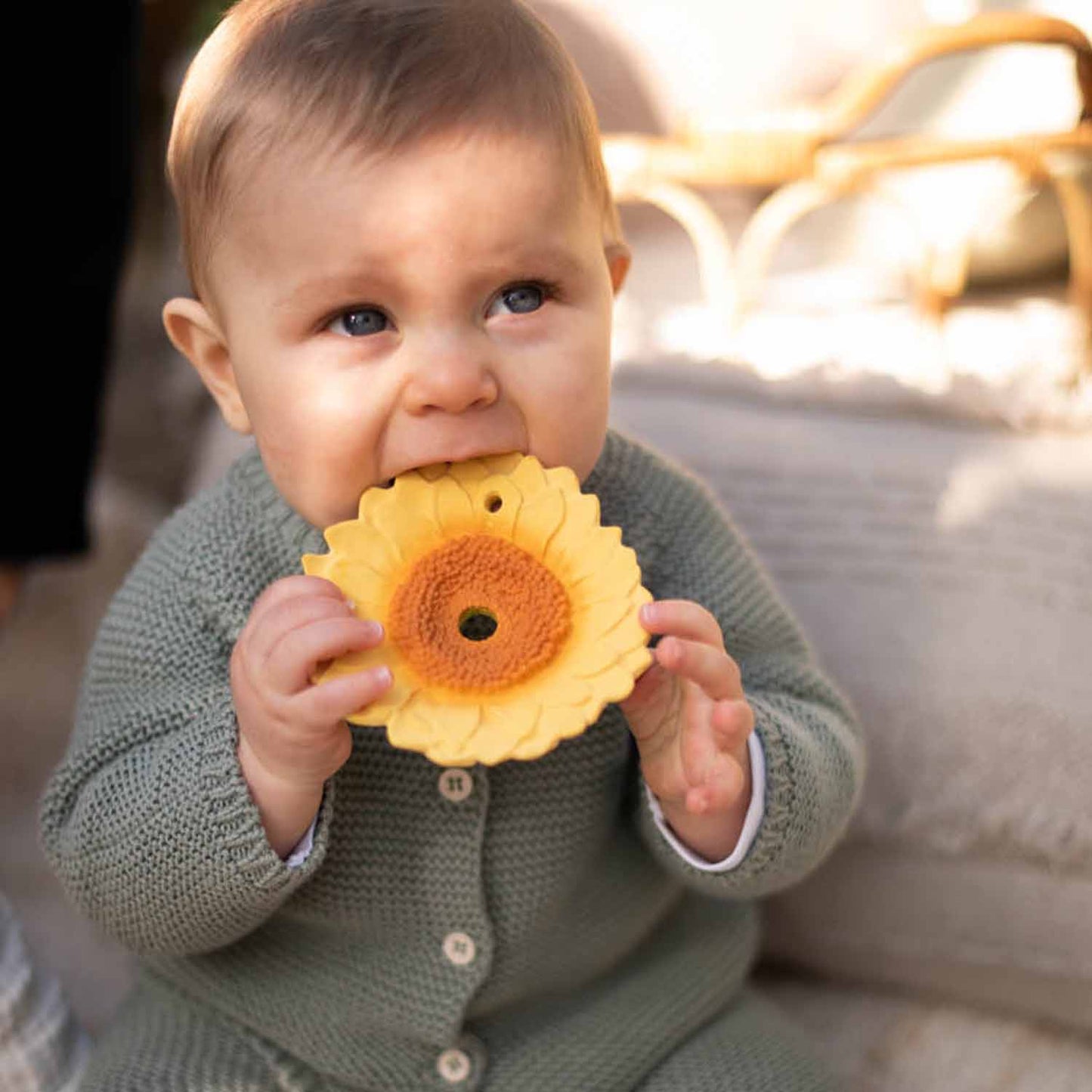 Oli & Carol, Bad und Beißspielzeug, Sun the Sunflower Baby Teether