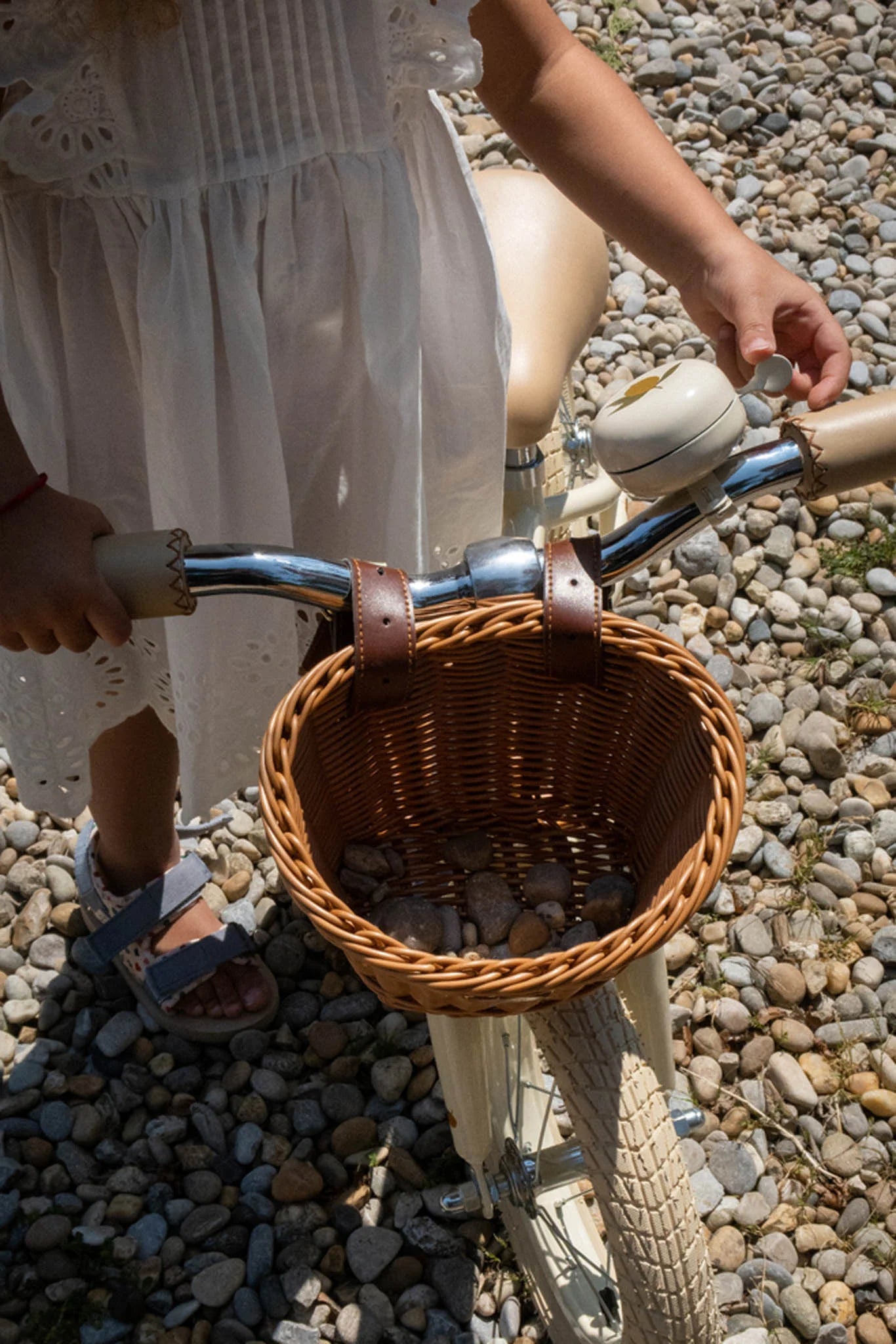 Konges Sløjd - Klingel für Laufrad / Fahrrad "BICYCLE BELL", Lemon