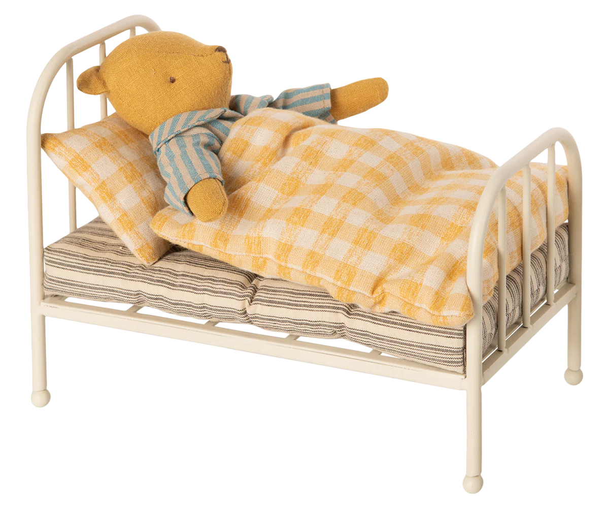 Maileg, Vintage Bett, Teddy Junior