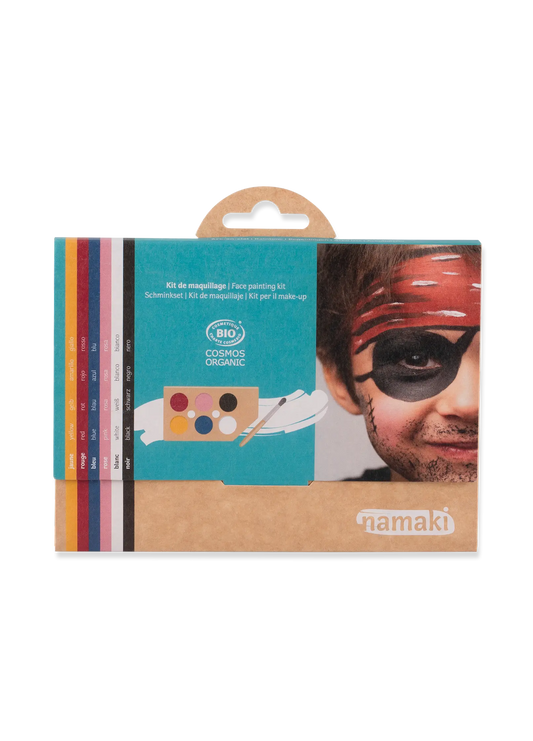 Namaki, Schminkpalette für Kinder 6 Farben, Regenbogen