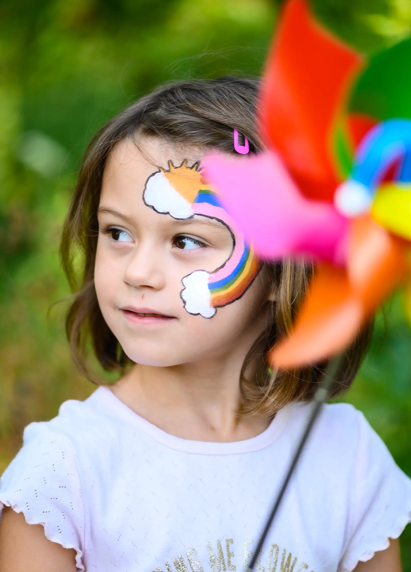 Namaki, Schminkpalette für Kinder 6 Farben, Regenbogen