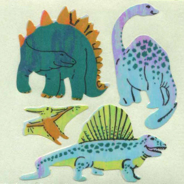 Stickermagic, Pearlie Stickers - Dinosaurs