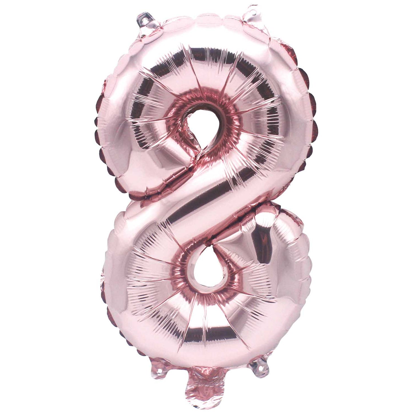 Rico Design, Folienballon ZAHL 0-9, rosa